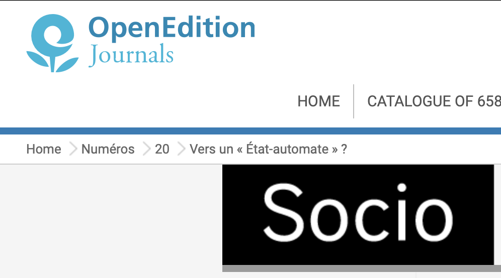 Vers un « État-automate » ? Intelligence artificielle, transformations du travail et action publique