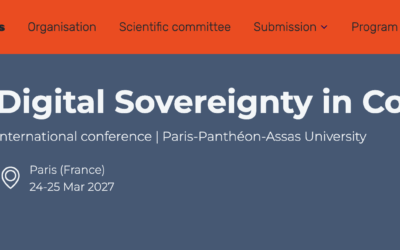 24-25 March 2027 | Digital Sovereignty in Conflict